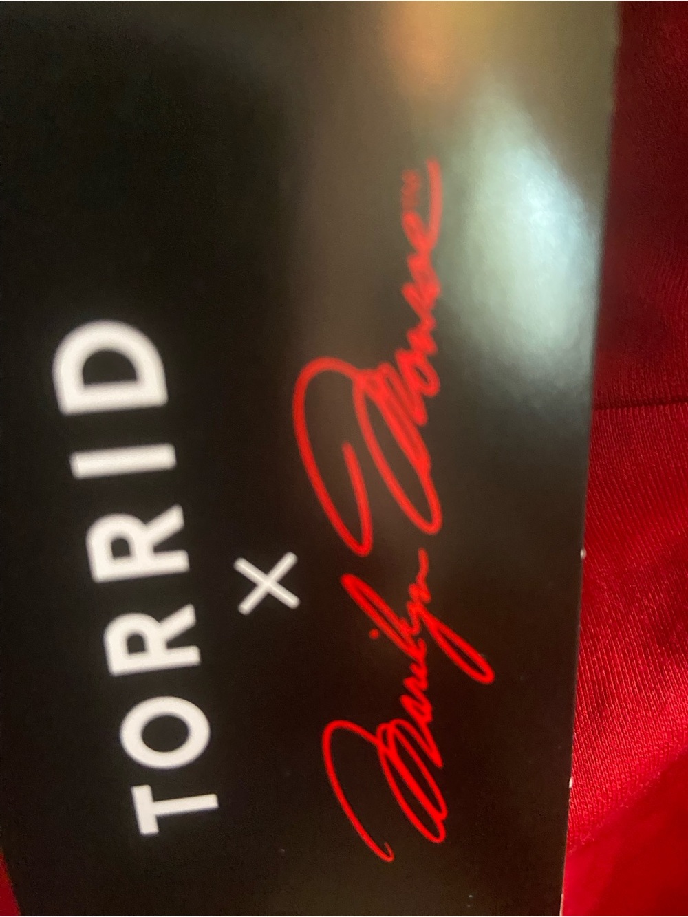 Torrid x Marilyn Monroe Red Halter Jumpsuit NWT Size 3 (22/24) - Picture 5 of 6